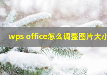 wps office怎么调整图片大小